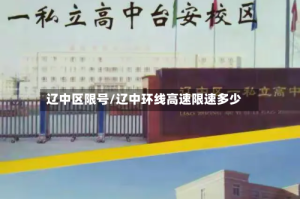 辽中区限号/辽中环线高速限速多少
