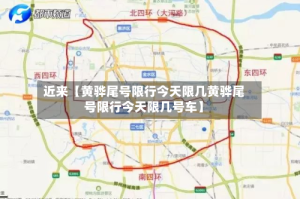 近来【黄骅尾号限行今天限几黄骅尾号限行今天限几号车】