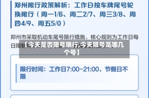 【今天是否限号限行,今天限号是哪几个号】