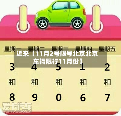 近来【11月2号限号北京北京车辆限行11月份】-第1张图片