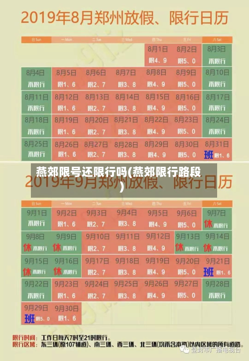 燕郊限号还限行吗(燕郊限行路段)-第2张图片
