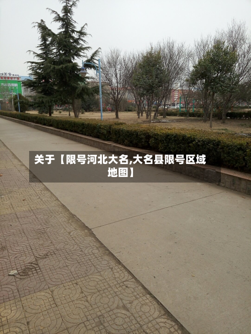 关于【限号河北大名,大名县限号区域地图】-第1张图片