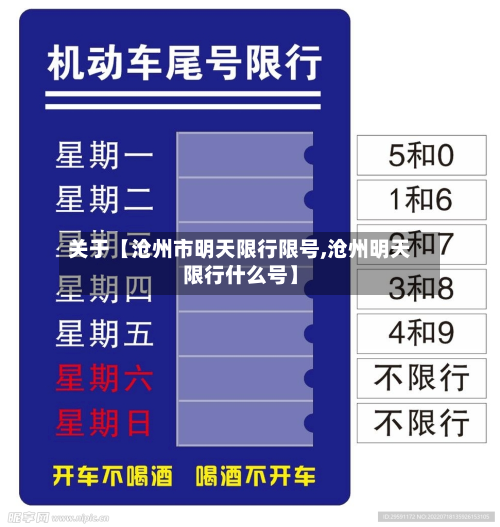 关于【沧州市明天限行限号,沧州明天限行什么号】-第2张图片
