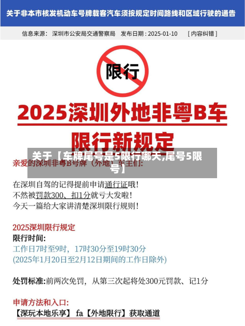 关于【车牌尾号是5限行哪天,尾号5限号】-第2张图片