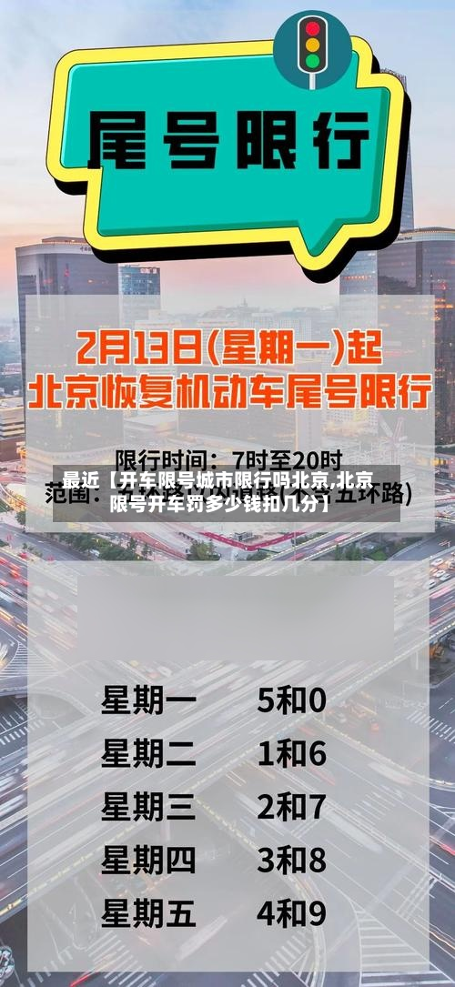 最近【开车限号城市限行吗北京,北京限号开车罚多少钱扣几分】-第1张图片